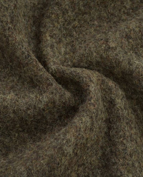 Ткань Шерсть Пальтовая 1647 цвет коричневый картинка