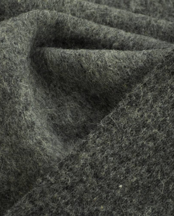 Ткань Шерсть Пальтовая 1655 цвет серый картинка 2