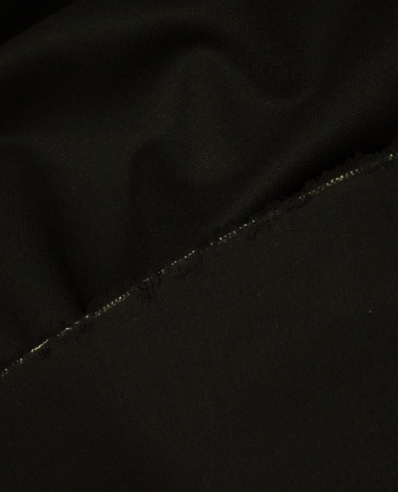 Ткань Шерсть Костюмная 1661 цвет черный картинка 2