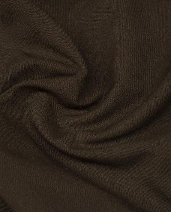 Ткань Шерсть Костюмная 1674 цвет коричневый картинка 1