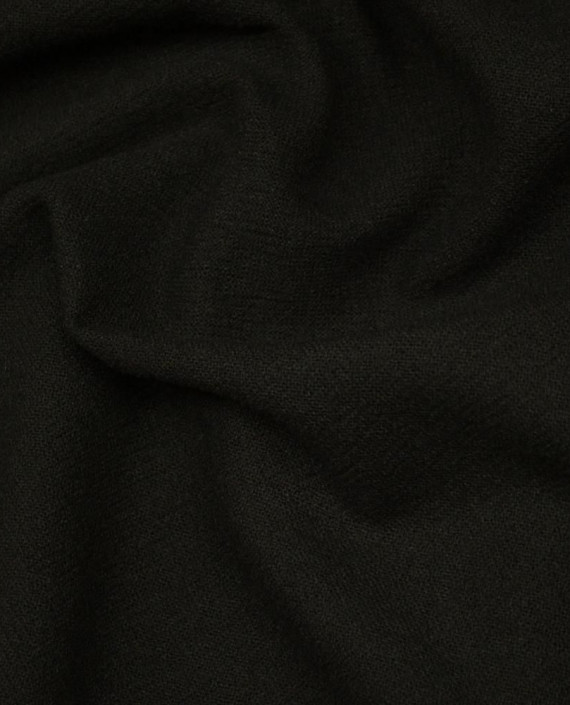 Ткань Вискоза Костюмная 1677 цвет черный картинка 1