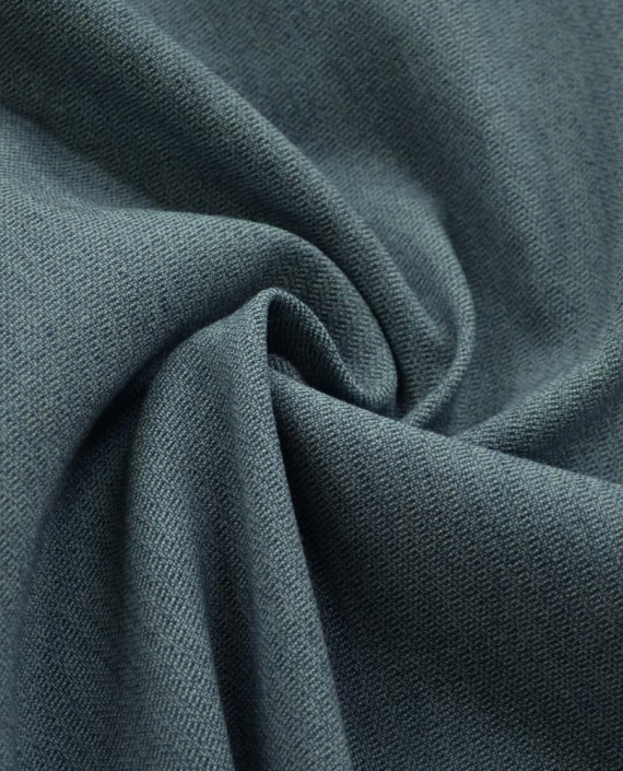 Ткань Шерсть Костюмно-пальтовая 1687 цвет голубой картинка