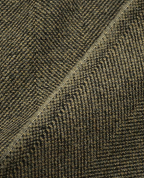 Ткань Шерсть Костюмно-пальтовая 1697 цвет коричневый картинка 1