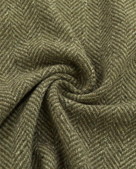 Ткань Шерсть Пальтовая 1704 цвет разноцветный геометрический картинка