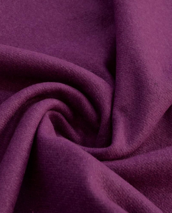 Ткань Шерсть Пальтовая "Фиалка" 1720 цвет фиолетовый картинка