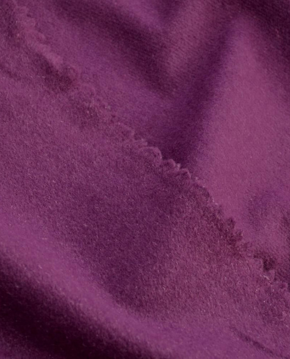 Ткань Шерсть Пальтовая "Фиалка" 1720 цвет фиолетовый картинка 1
