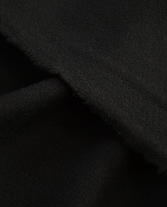 Ткань Шерсть Пальтовая 1731 цвет черный картинка 2