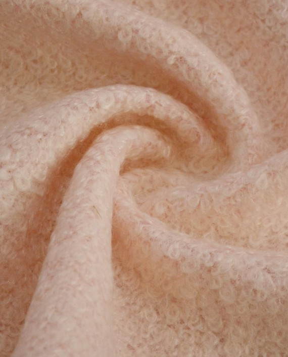 Ткань Шерсть Пальтовая 1757 цвет розовый картинка