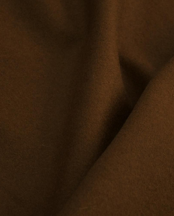 Ткань Шерсть Пальтовая 1760 цвет коричневый картинка 1