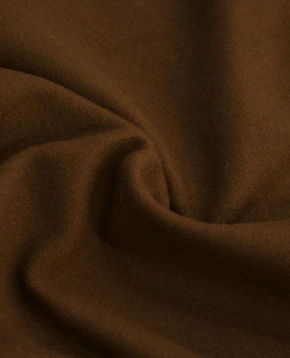 Ткань Шерсть Пальтовая 1760 цвет коричневый картинка 2