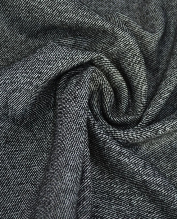 Ткань Шерсть Костюмно-пальтовая 1765 цвет серый картинка 2