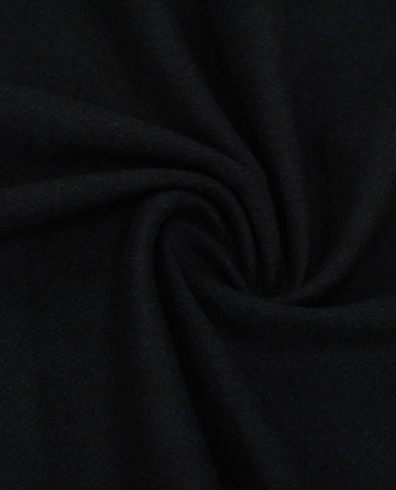 Ткань Шерсть Костюмно-пальтовая 1767 цвет черный картинка