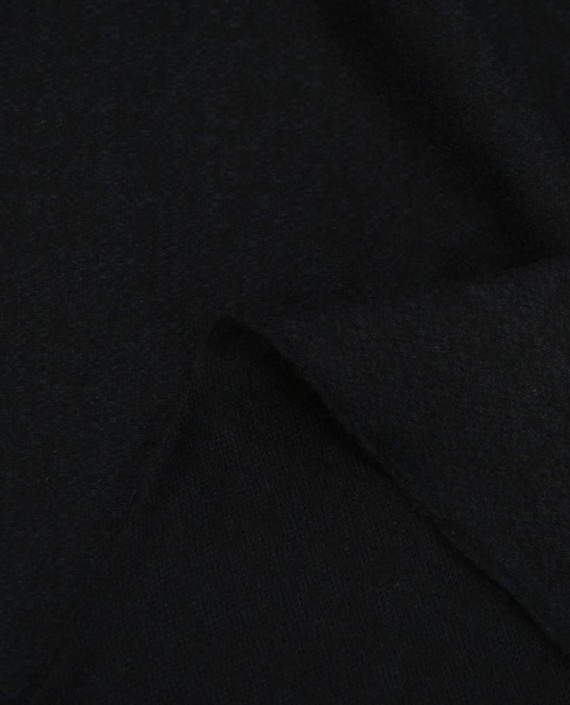 Ткань Шерсть Костюмно-пальтовая 1767 цвет черный картинка 1