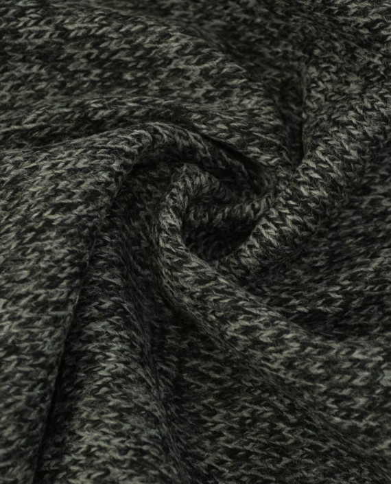 Ткань Шерсть Пальтовая 1776 цвет серый в клетку картинка
