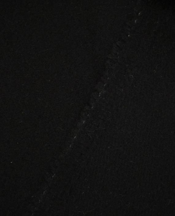Ткань Шерсть Пальтовая 1782 цвет черный картинка 1