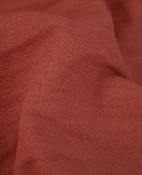 Ткань Шерсть Костюмно-пальтовая 1787 цвет красный картинка 2
