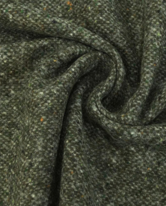 Ткань Шерсть Пальтовая 1797 цвет хаки картинка