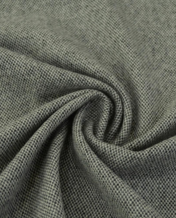 Ткань Шерсть Пальтовая 1811 цвет серый картинка