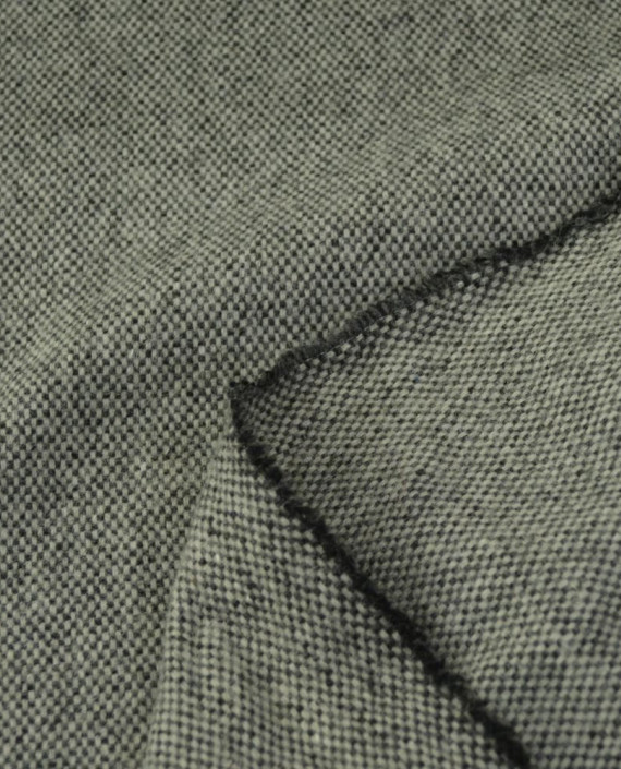 Ткань Шерсть Пальтовая 1811 цвет серый картинка 2