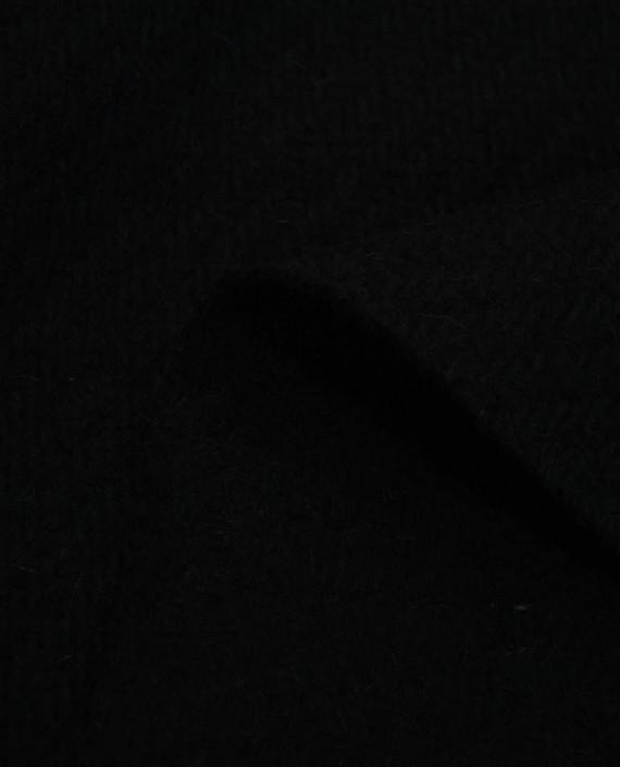 Ткань Шерсть Пальтовая 1832 цвет черный картинка 1