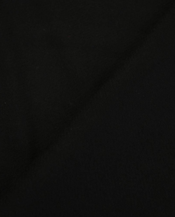 Ткань Шерсть Пальтовая 1853 цвет черный картинка 2