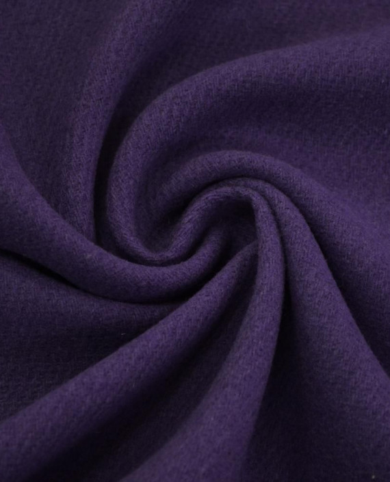 Ткань Шерсть Пальтовая 1857 цвет фиолетовый картинка