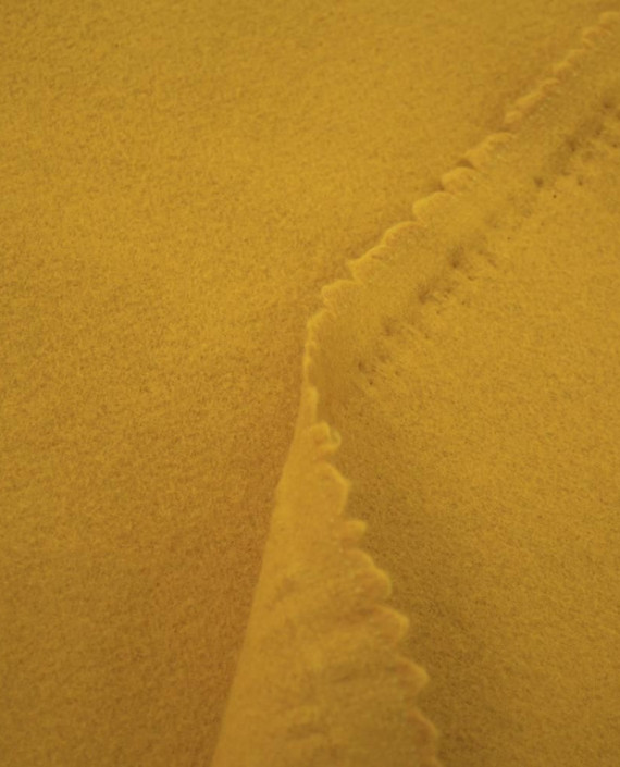 Ткань Шерсть Пальтовая 1865 цвет желтый картинка 1