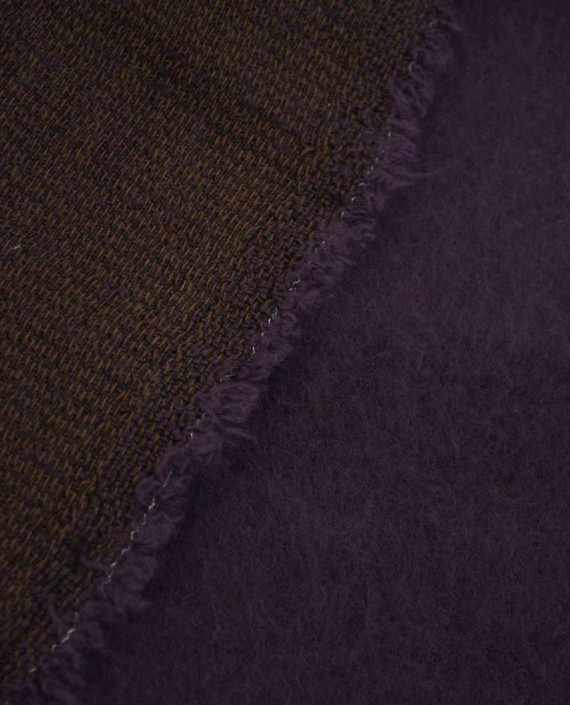 Ткань Шерсть Пальтовая 1886 цвет фиолетовый картинка 1