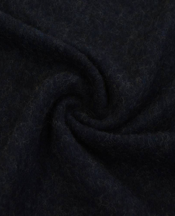 Ткань Шерсть Пальтовая 1888 цвет синий картинка