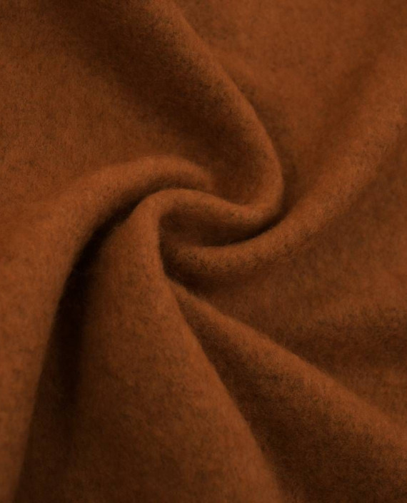 Ткань Шерсть Пальтовая 1889 цвет оранжевый картинка