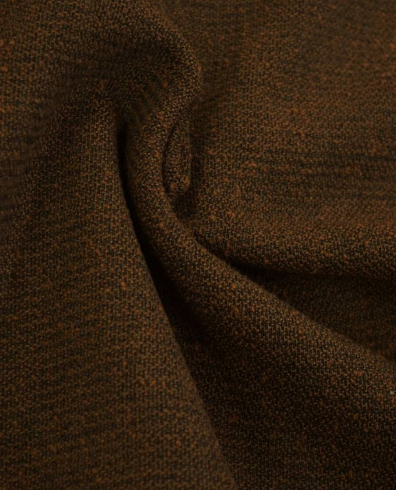 Ткань Шерсть Пальтовая 1889 цвет оранжевый картинка 1
