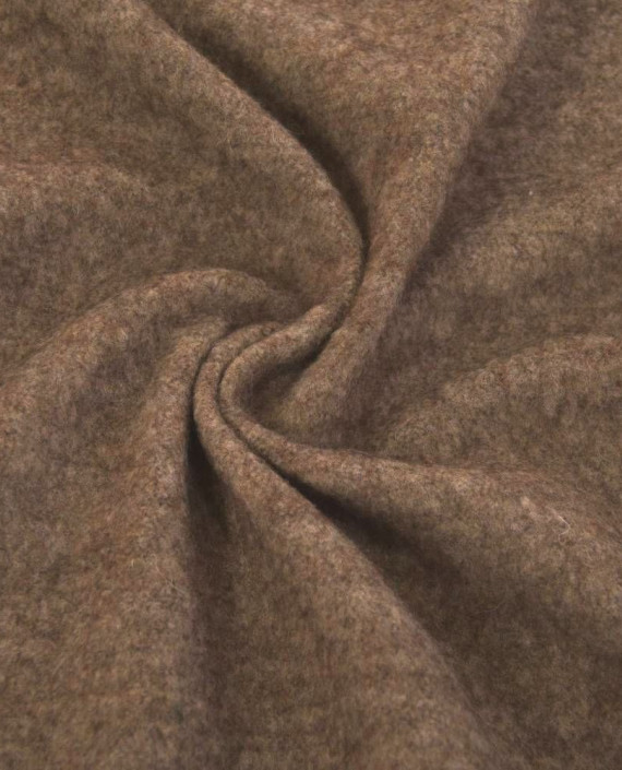 Ткань Шерсть Пальтовая 1893 цвет коричневый картинка