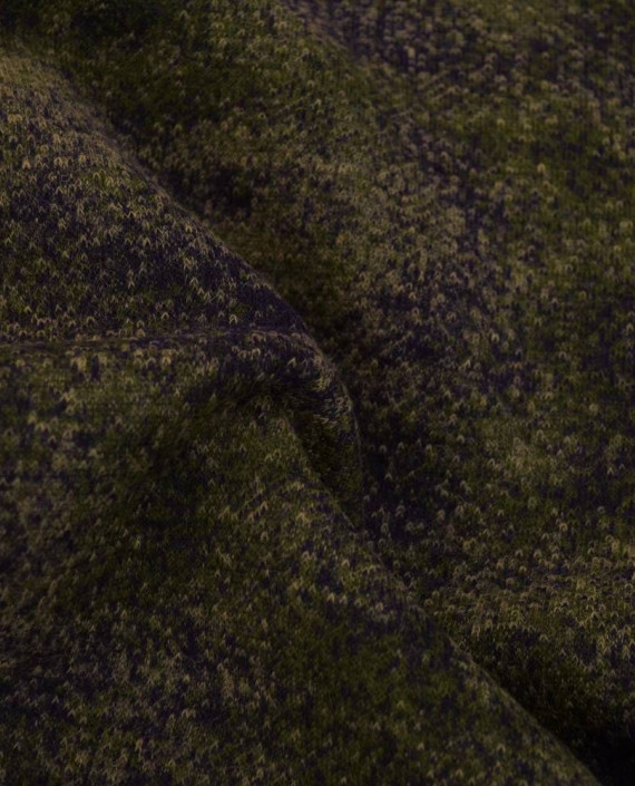 Ткань Шерсть Пальтовая 1894 цвет коричневый абстрактный картинка 1