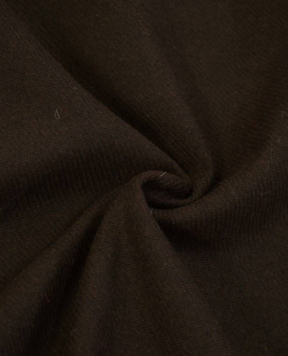 Ткань Шерсть Костюмно-пальтовая 1903 цвет коричневый картинка 2