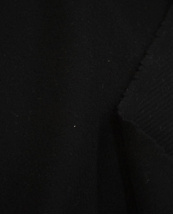 Ткань Шерсть Пальтовая 1904 цвет черный картинка 1