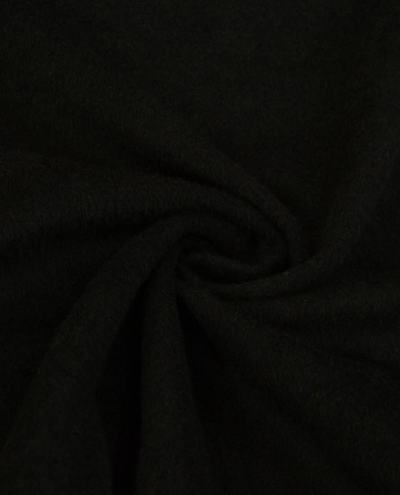 Ткань Шерсть Пальтовая 1908 цвет черный картинка