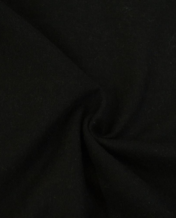 Ткань Шерсть Пальтовая 1908 цвет черный картинка 1