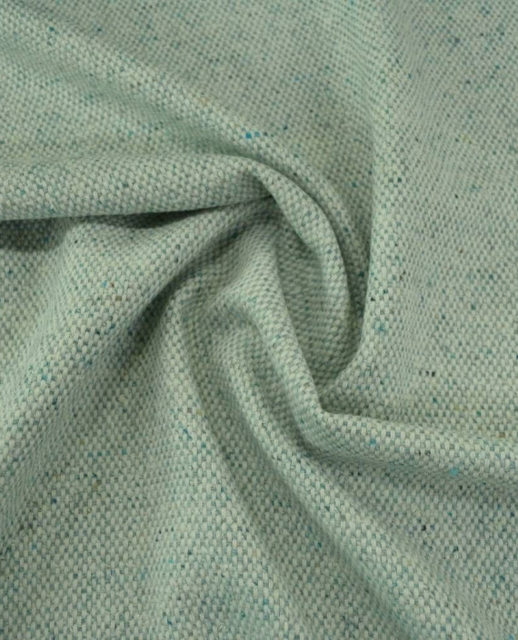 Ткань Шерсть Костюмно-пальтовая 1913 цвет зеленый картинка