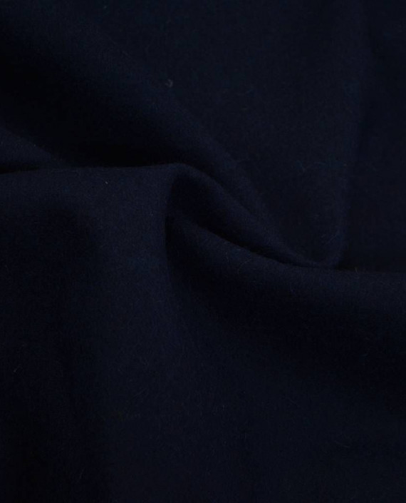 Ткань Шерсть Пальтовая 1916 цвет синий картинка 1