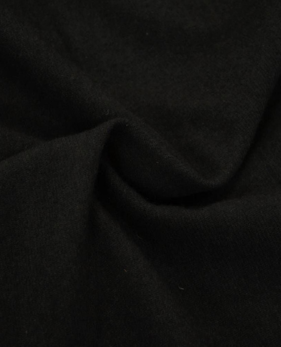 Ткань Шерсть Костюмная 1924 цвет черный картинка
