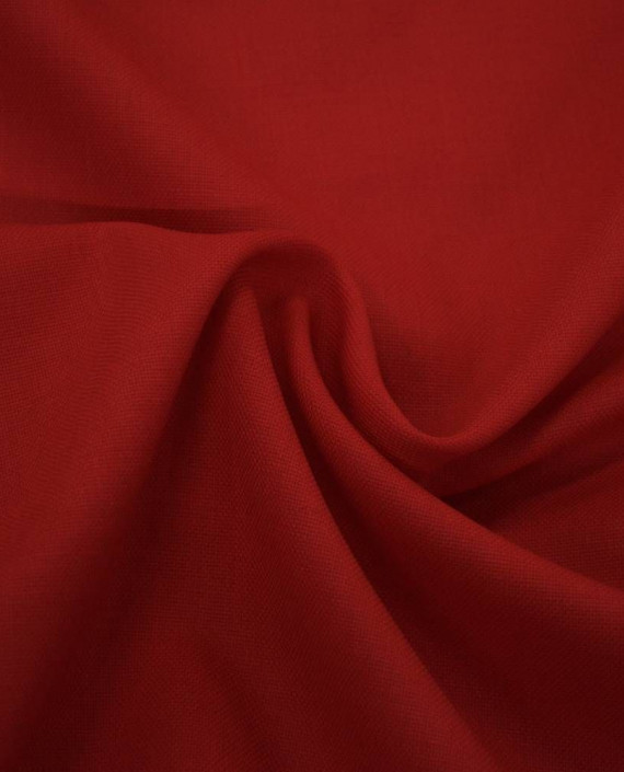 Ткань Шерсть Костюмная Идеальный алый 1936 цвет красный картинка