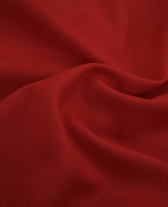 Ткань Шерсть Костюмная Идеальный алый 1936 цвет красный картинка 1