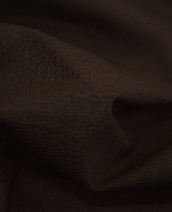Ткань Шерсть Костюмная 1944 цвет коричневый картинка 1
