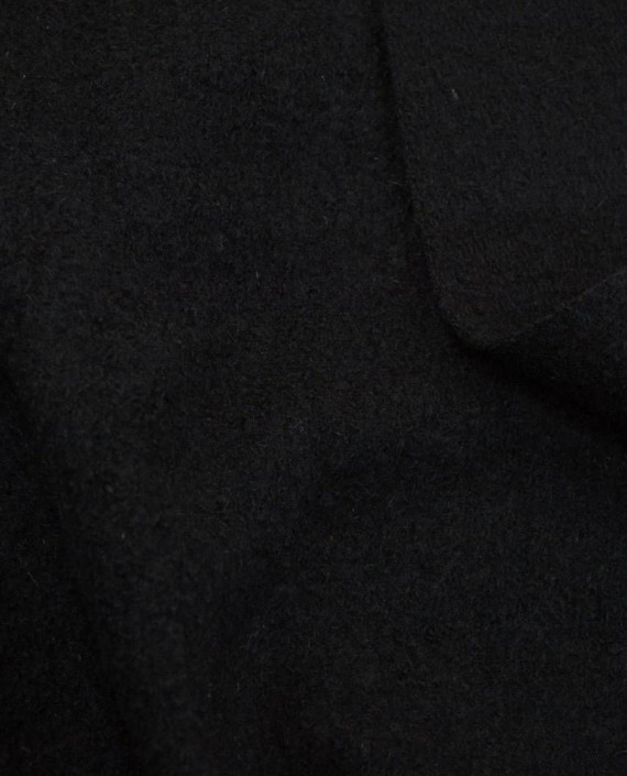 Ткань Шерсть Пальтовая 1945 цвет черный картинка 1