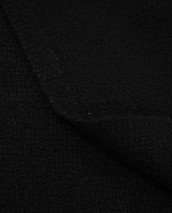 Ткань Шерсть Пальтовая 1948 цвет черный картинка 2