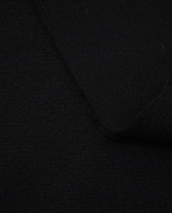 Ткань Шерсть Пальтовая 1955 цвет черный картинка 1