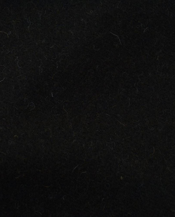 Ткань Шерсть Пальтовая 1957 цвет черный картинка 2