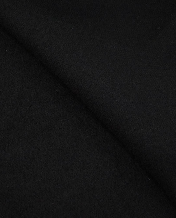 Ткань Шерсть Пальтовая 1958 цвет черный картинка 1