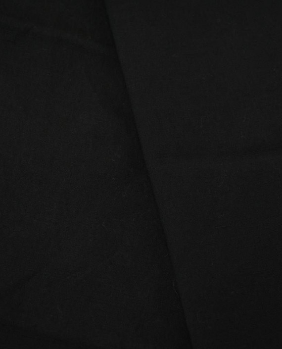 Ткань Шерсть Пальтовая 1972 цвет черный картинка 1