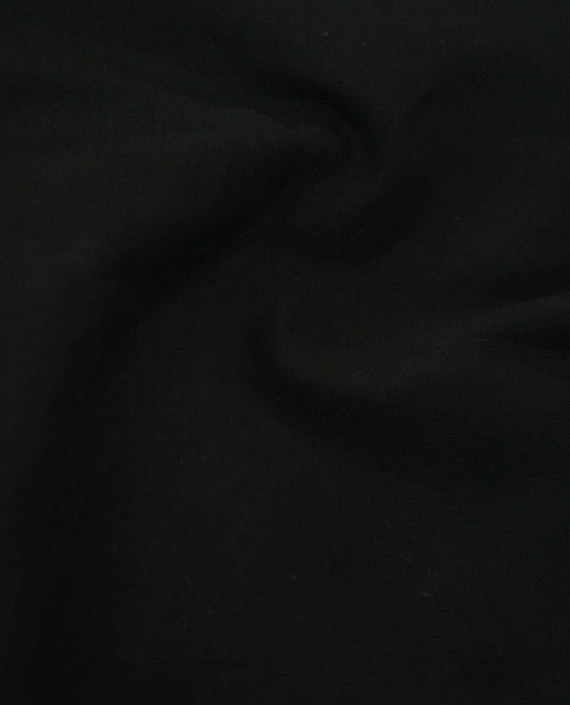 Ткань Шерсть Пальтовая 1972 цвет черный картинка 2